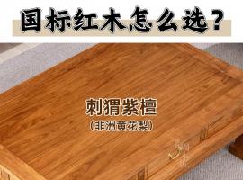 買紅木不踩坑：兩種親民木材怎么選？